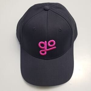 Go Embroidered‎ AS Colour Grade Snapback Cap Black with Pink Mens/Womens